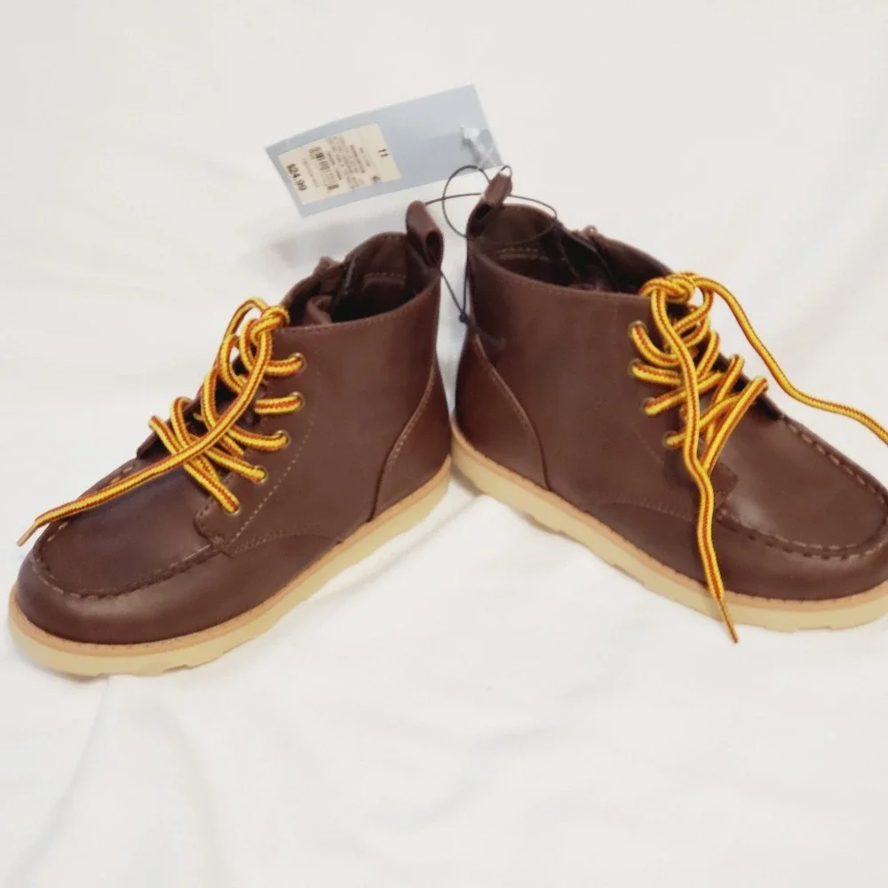 Cat & Jack Kids Boots Brown Size 11
